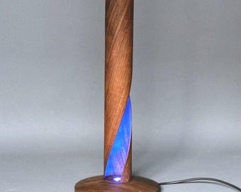Floor Lamp, Modern Floor Lamp, Wood Floor Lamp, Corner Floor Lamp, Rustic Led Floor Lamp, Standing Floor Lamp,