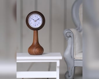 Wood Desk Clock, Decorative Table Clock, Elegant Desk Clock, Office Desk Clock, Wooden Table Clock, Home Decor, Housewarming Gift Clock