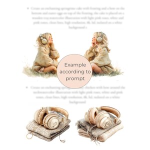 May include: Watercolor illustration featuring two women wearing headphones, with a soft, neutral color palette. The image also shows a pair of headphones resting on a folded blanket. The overall theme is relaxation and comfort.