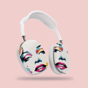 Art Pop Marilyn Monroe AirPods Max Case: Durable Polycarbonate image 1