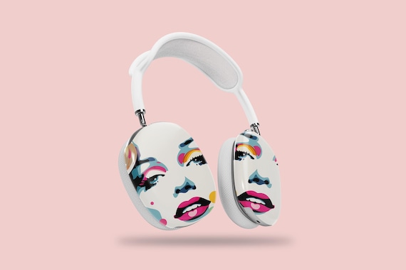 Art Pop Marilyn Monroe AirPods Max Case: Durable Polycarbonate