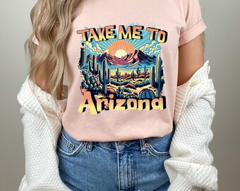 Arizona Desert Adventure Shirt: Cactus Graphic Tee