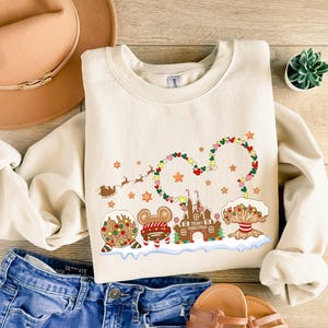 Disney Gingerbread Castle Shirt, Christmas Castle Shirt, Disney Christmas Shirt, Mickey Christmas Shirt, Disney Christmas Family Shirts