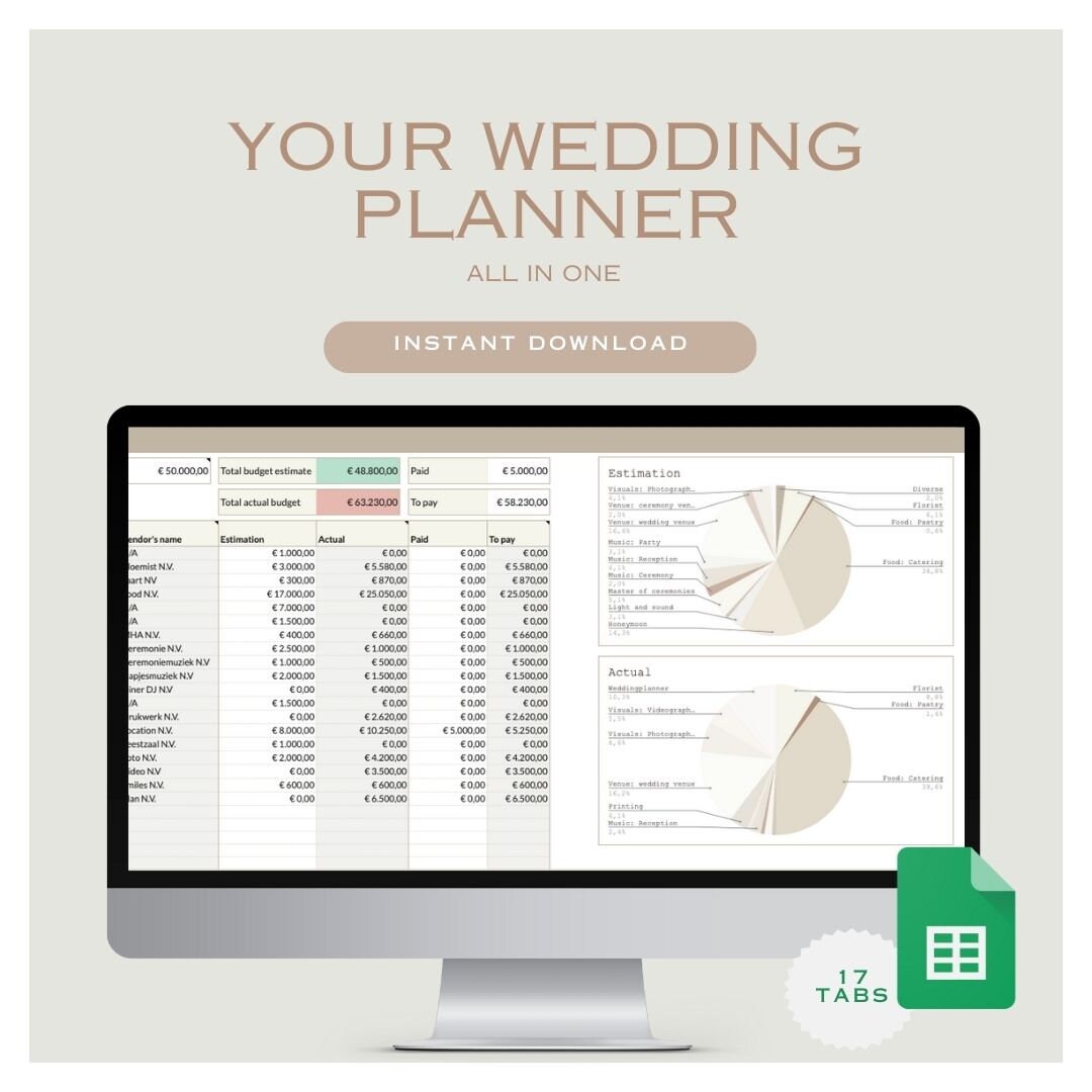 Your Wedding Planner - Plan Your Wedding in One Place - All in One ...