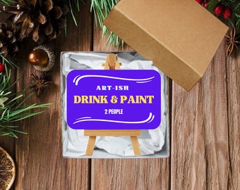 DRINK&PAINT - 2 PEOPLE