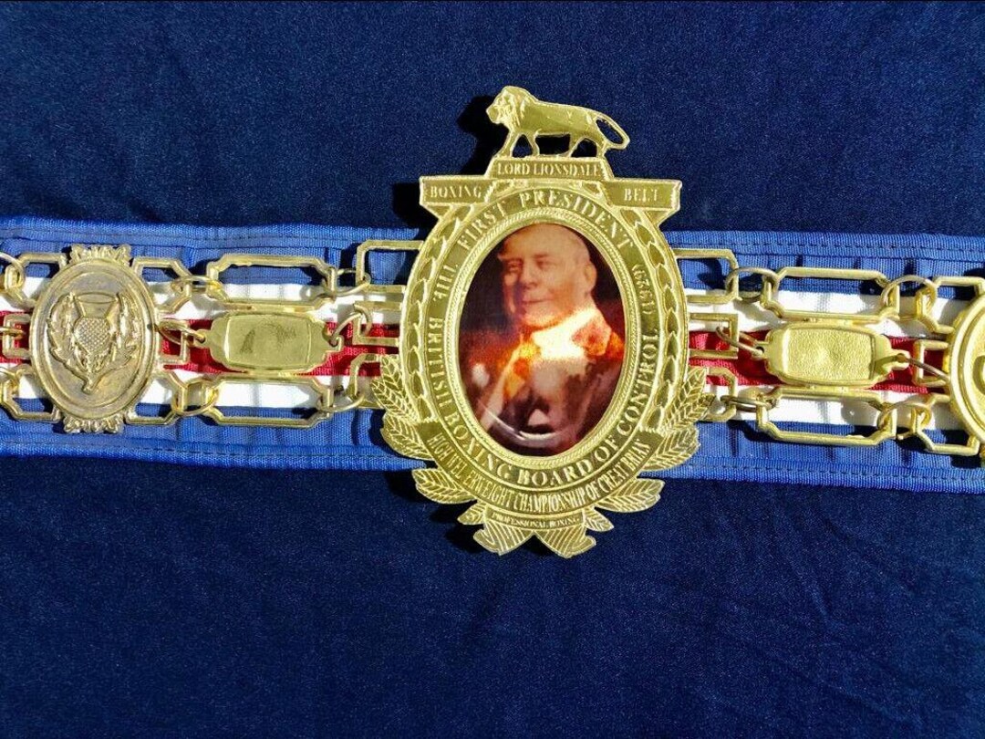 Brand New Lonsdale Boxing Belt - English Title Replica