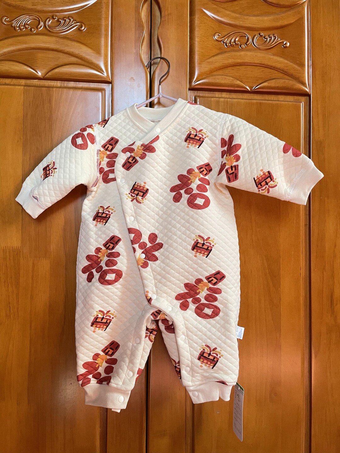 New Baby Clothes Autumn and Winter Cotton Clip Warm Baby Red Etsy