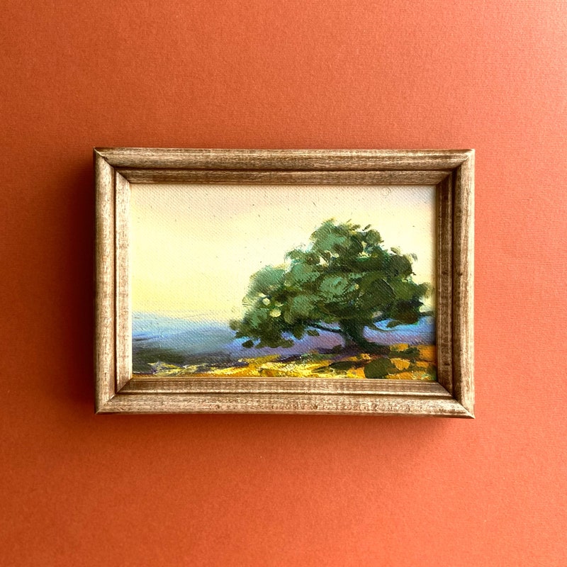 Framed Landscape Painting - Etsy