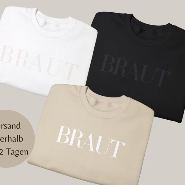 Personalisiertes Geschenk für die Braut Sweatshirt Hochzeit Sweatshirt Bräutigam Sweatshirt Verlobungsgeschenk