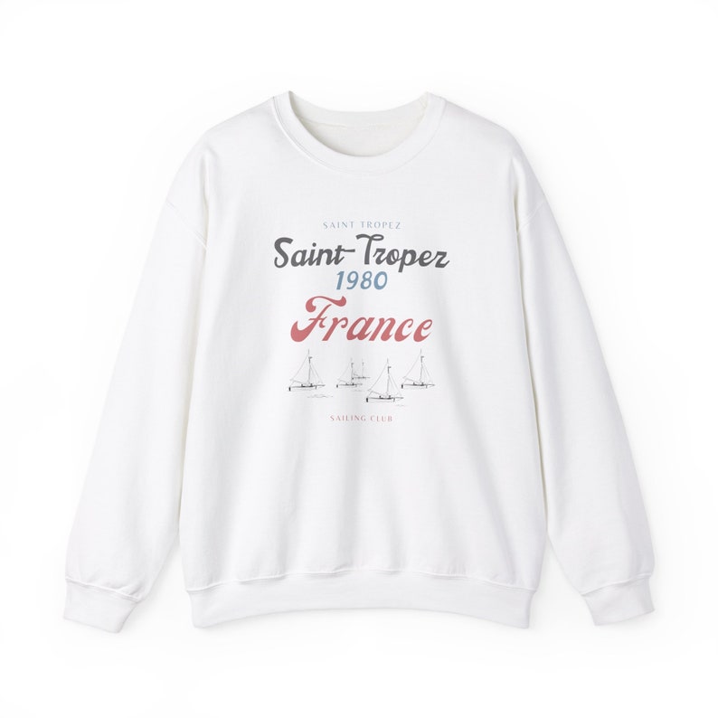 Saint Tropez Sweatshirt French Riviera Sweatshirt St Tropez Shirt ...