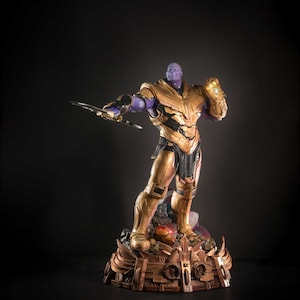 Thanos [Large 3D printed sculpture, professionally hand-painted and customised] Lights