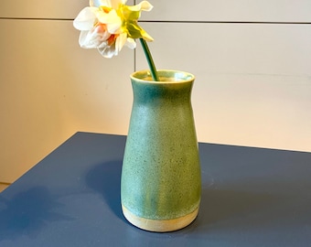 Keramik-Vase grün