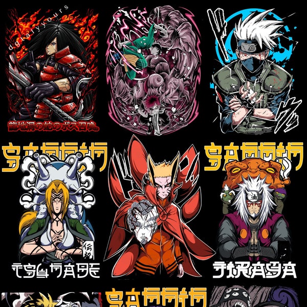 Más de 2500 nuevos diseños de camisetas premium de anime para uso comercial y personal (y más de 1800 diseños gratuitos) ¡Muy recomendado!