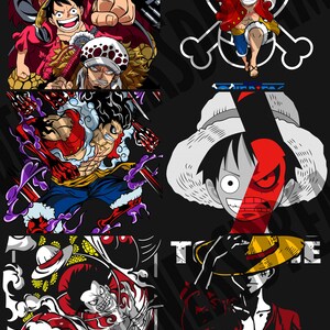 Más de 2000 nuevas actualizaciones de diseño de camisetas de anime para uso comercial y personal imagen 2