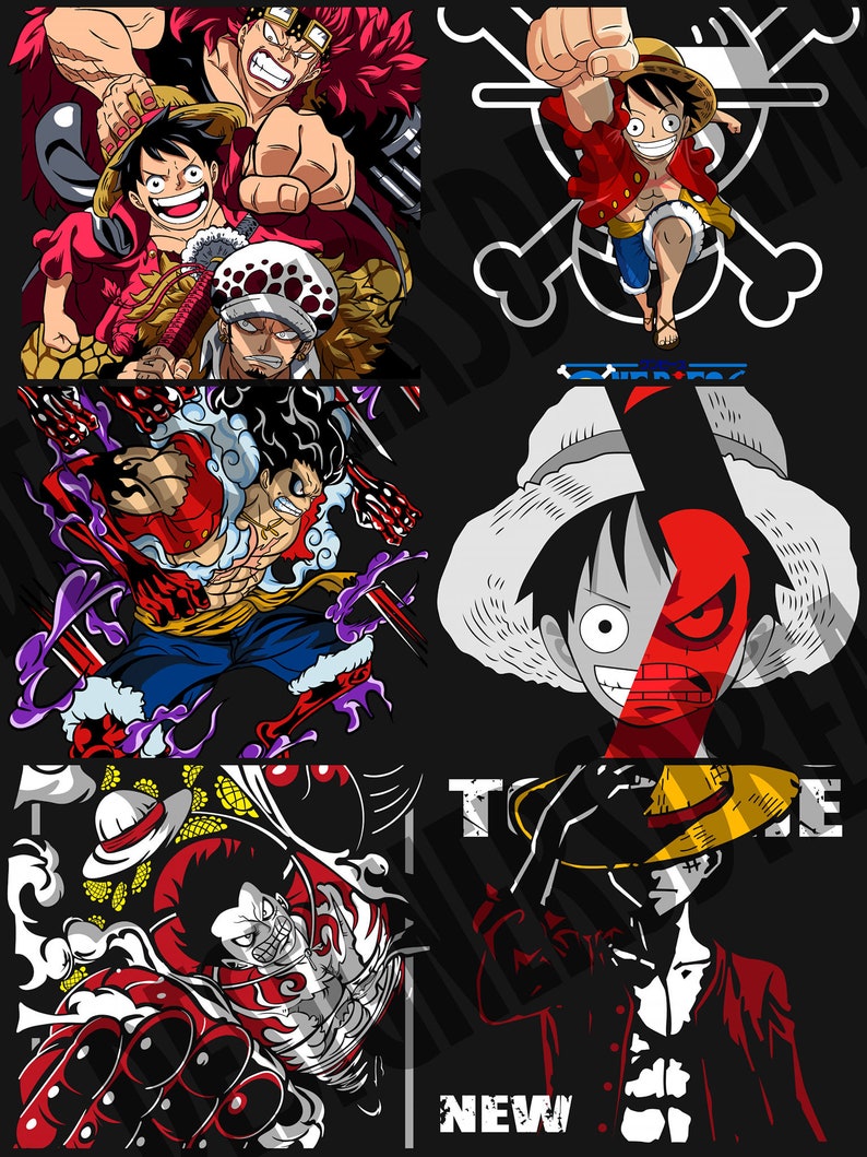 Más de 2000 nuevas actualizaciones de diseño de camisetas de anime para uso comercial y personal imagen 2