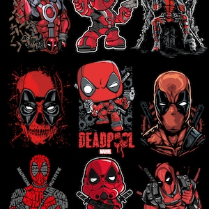 800+ DCXMARVEL - and other Movie Characters T-Shirt Design for clothing business and personal use