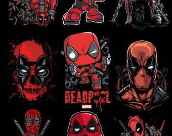 800+ DCXMARVEL - and other Movie Characters T-Shirt Design for clothing business and personal use