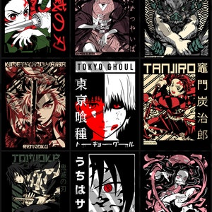 Más de 2000 nuevas actualizaciones de diseño de camisetas de anime para uso comercial y personal imagen 1