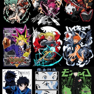 2500 New Premium Anime T-shirt design for clothing business and personal use and 1800 Design Freebies Highly Recommended zdjęcie 5