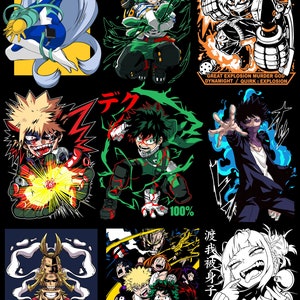 2500 New Premium Anime T-shirt design for clothing business and personal use and 1800 Design Freebies Highly Recommended zdjęcie 2