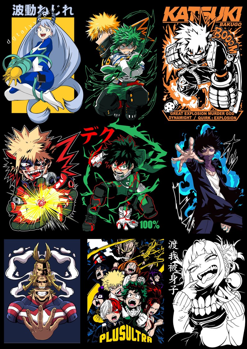 2500 New Premium Anime T-shirt design for clothing business and personal use and 1800 Design Freebies Highly Recommended zdjęcie 2