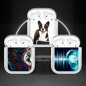 Ear Design Headphone Case Listening Protective Cover for Airpods 3 2 Pro Galaxy Buds Live Beats Fit Studio WF