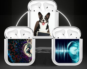 Ear Design Protective Headphone Case for Airpods, Galaxy Buds, Beats