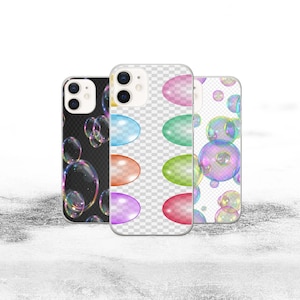 Transparent Liquid Phone Case, Floating Glitter Cover for iPhone 15, 15 Pro, 15 Pro Max, 15 Plus, iPhone 14, 13, 12, 11, SE