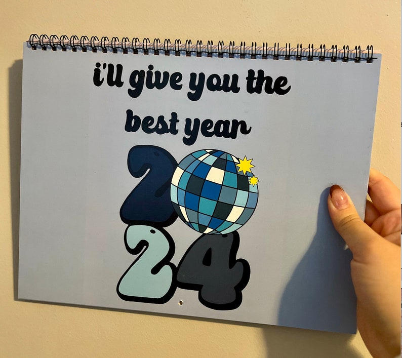 Custom 2024 Wall Calendar Etsy