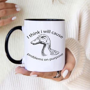 Rolig anka mugg: Busmakare kaffekopp - djurälskare present