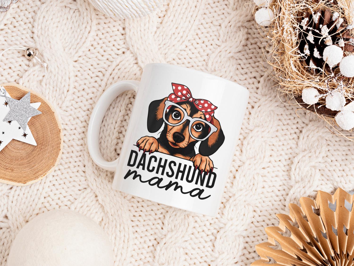 Dachshund Mama Coffee Mug | Wiener Dog Mom Gift - Etsy