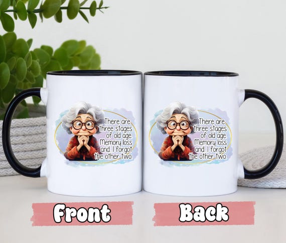 DU VINO Taza De Café Con Texto I Don't Know How To Act My Age – 11 Onzas, Divertido Regalo De Cumpleaños O Jubilación Para Personas Mayores, Regalo De Mordaza Para Mamá