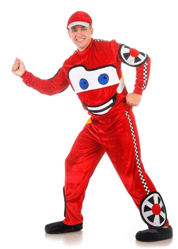 Disfraz Rayo McQueen para hombre -  España