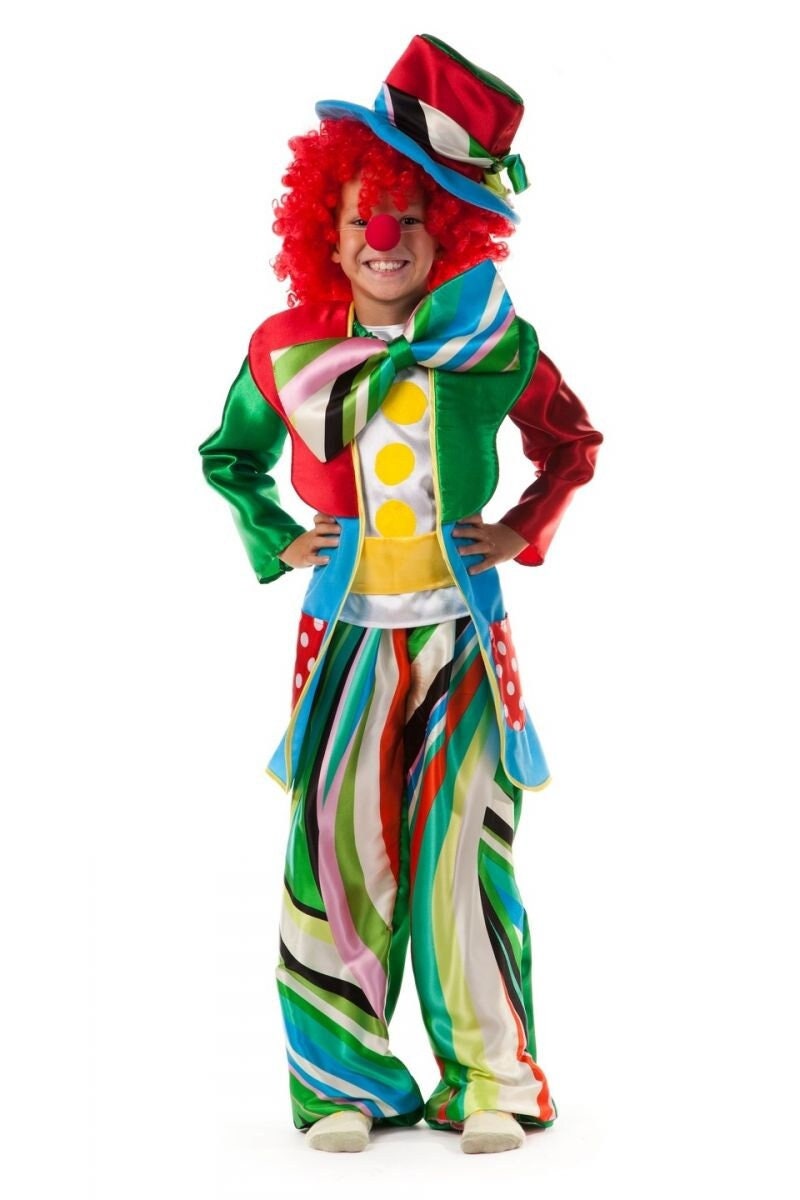 7162 Simplicity 70's Unisex Funky Clown Costumes Pattern Sz.6-8