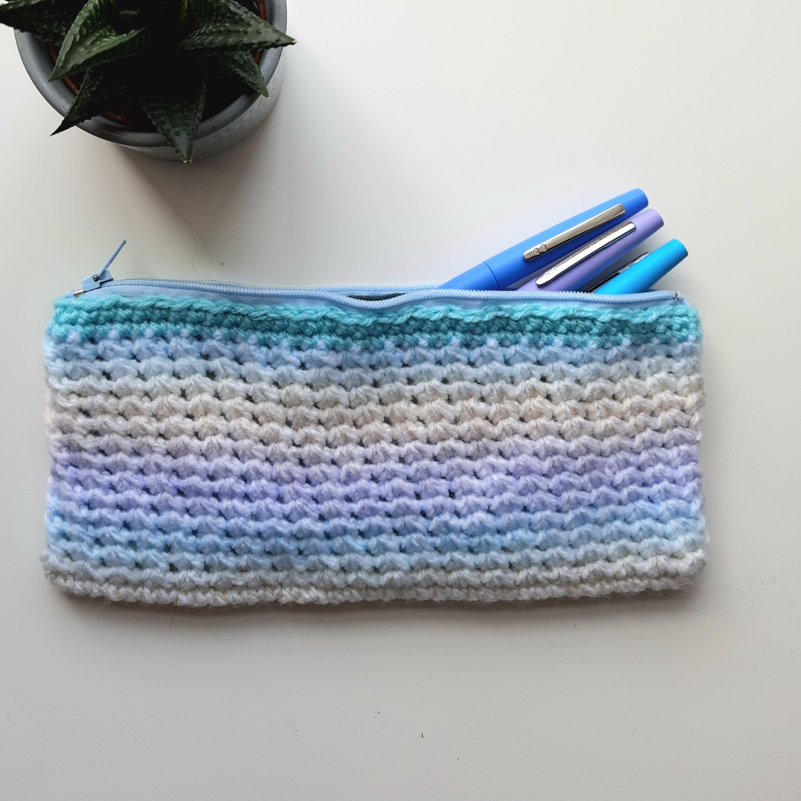 Crochet 2024 pencil case