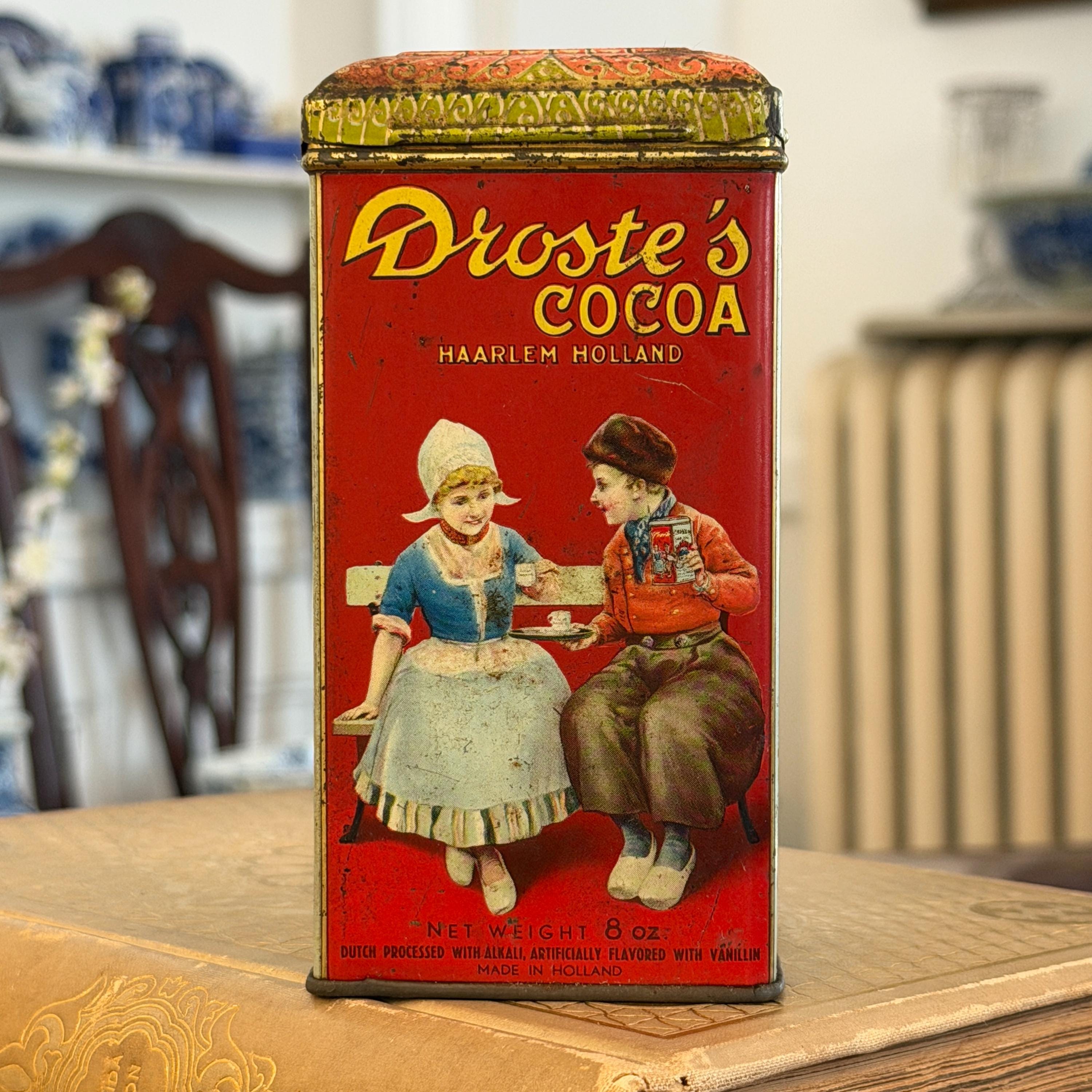 Droste Cocoa Tin - Etsy