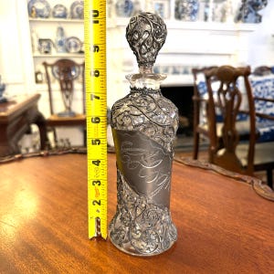 Exquisite Vintage Cologne Bottle – Fantastic Filigree Elegance! - XO, Doug The Columns NY  antique vintage perfume