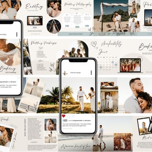 Instagram Carousel Template For Photographers, Instagram carousel template Canva, Social Media, Editable IG,  Slide Post, Seamless Carousel