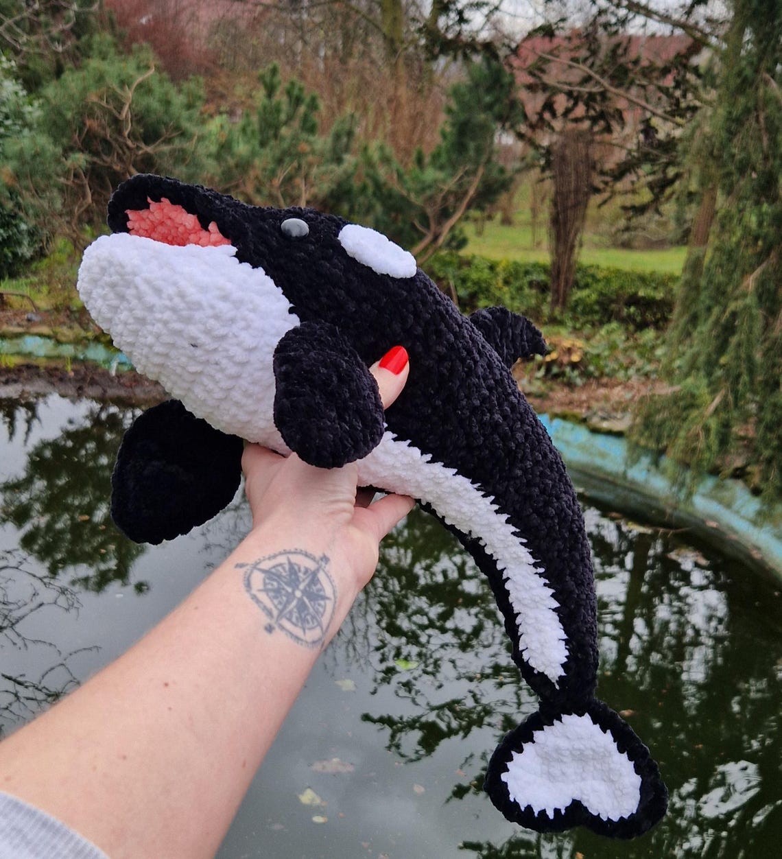 Orca Crochet Pattern for Fish Lovers, Beginner Friendly English ...
