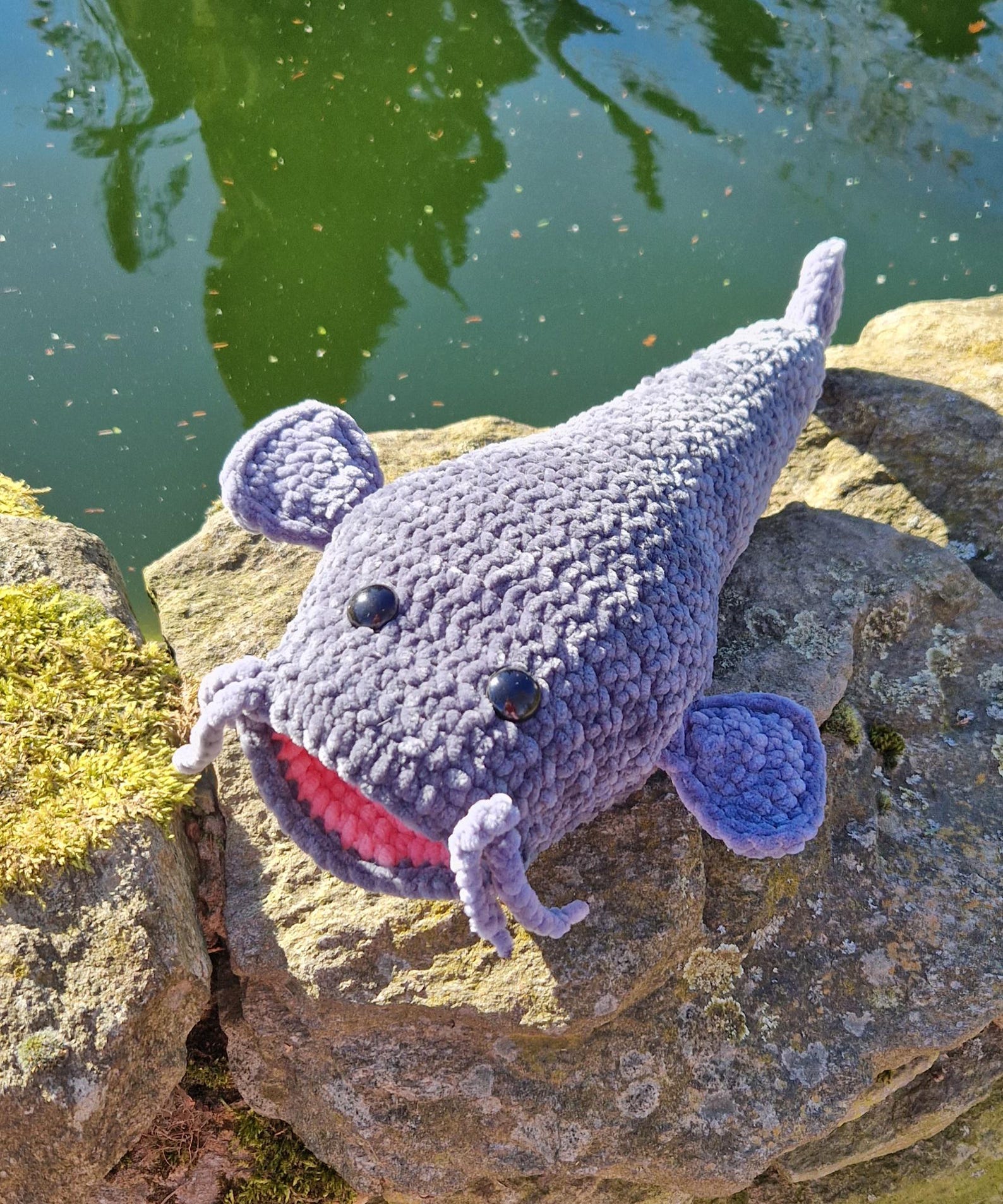 Two Sizes Catfish Plush Crochet Pattern, Digital Tutorial for Beginners ...