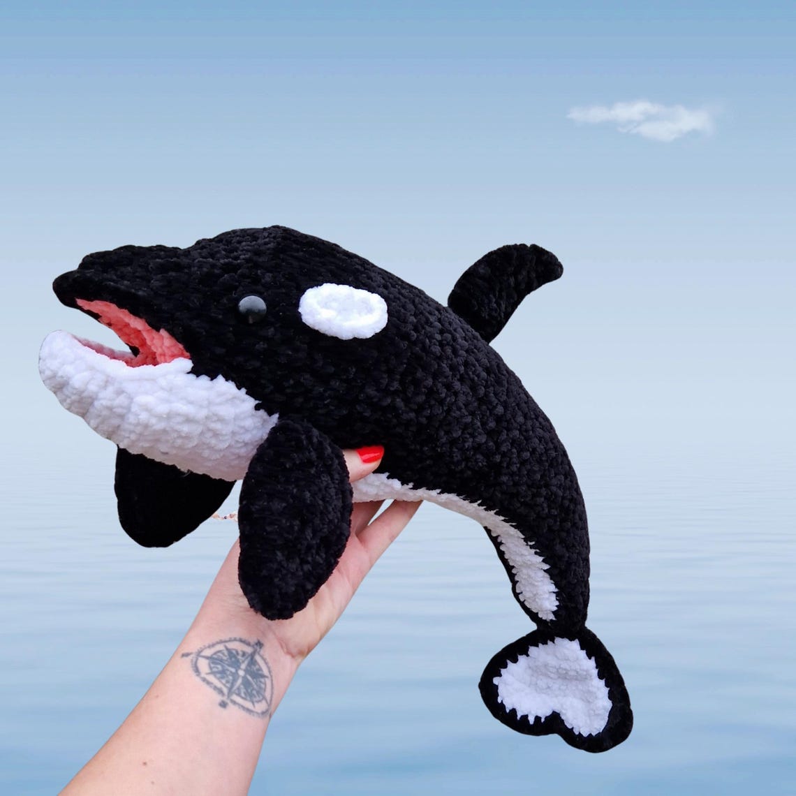 Orca Crochet Pattern for Fish Lovers, Beginner Friendly English ...