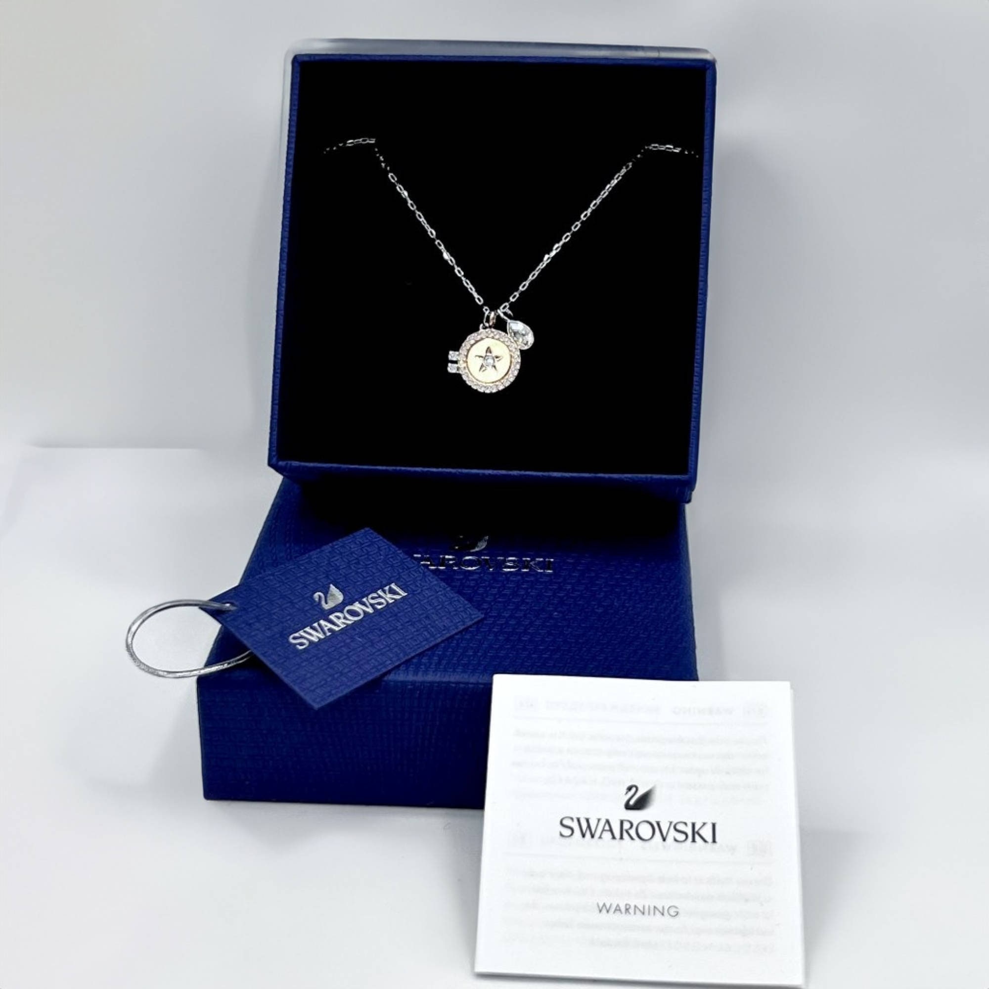 Swarovski zodiac necklace libra discount