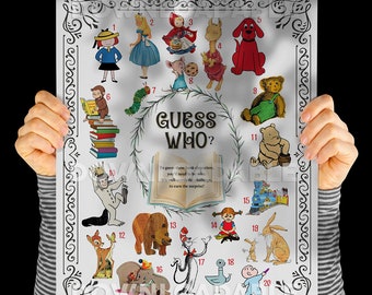 Downloadable Storybook Game/ Name that Character/ Guess who