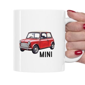 Tasse voiture classique Mini Cooper