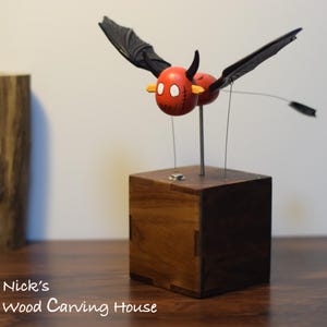 Wooden Devil Automata | Handcrafted Automata | Kinetic Sculpture | Halloween Decor