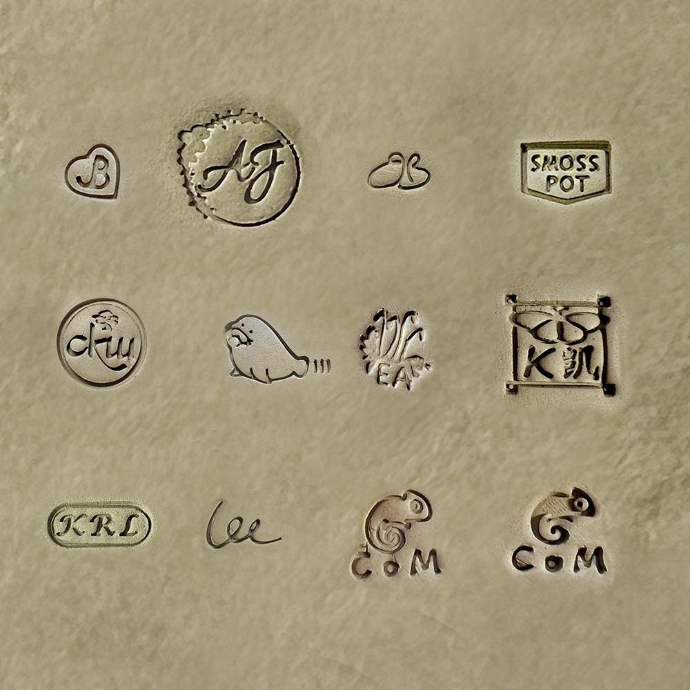 Custom Pottery Stamp, Ceramics Stamp, Pottery Stamp, Clay Signature