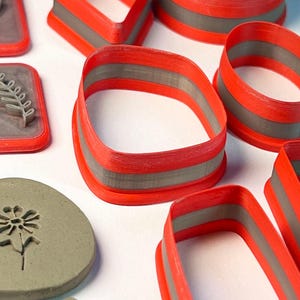Ceramic Pendant & Jewelry Making Kit – Clay Cutters Stamps for Pottery, Porcelain Polymer Clay image 4
