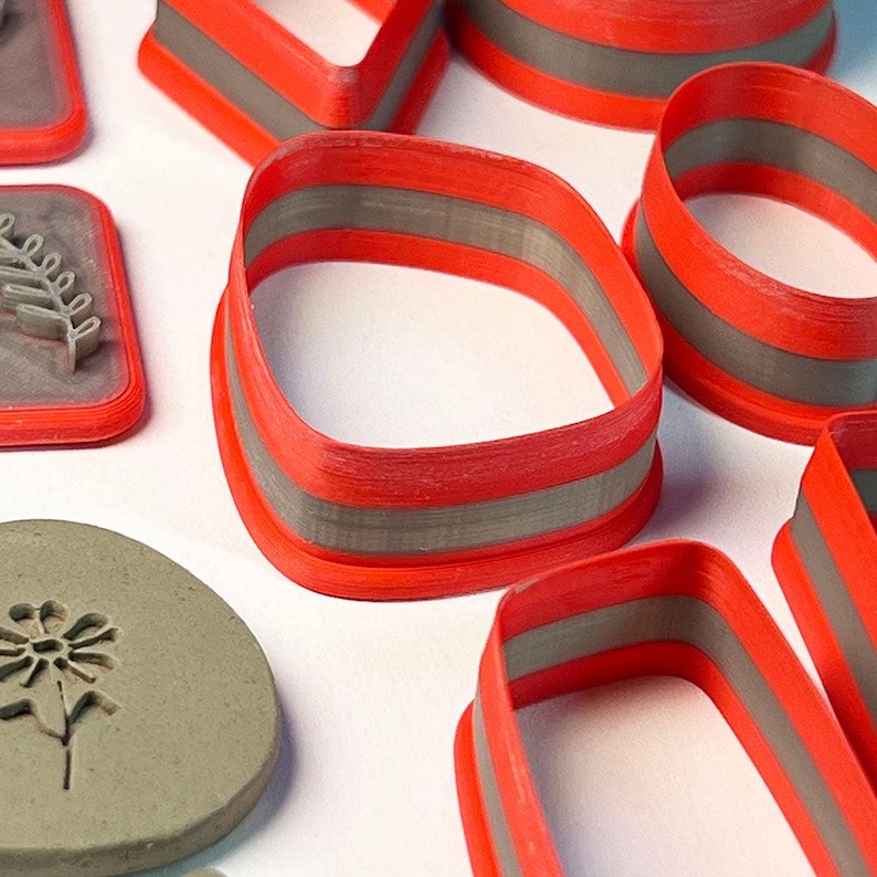 Ceramic Pendant & Jewelry Making Kit – Clay Cutters Stamps for Pottery, Porcelain Polymer Clay image 4