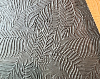 135mm Flora Palm Clay Pottery Texture Roller - Multi Level Depth And Repeatable Pattern