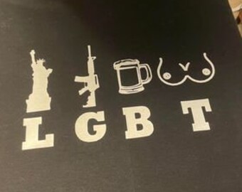 thumbnail image 2 of Lberty Guns Beer Tts SVG LGBT SVG Lberty Svg Lady - Etsy 2 of 9